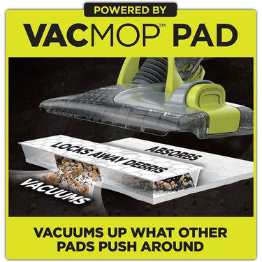 Shark VACMOP VM250 Pro Cordless Hard Floor Vacuum Mop - Gray, Factory Refurbished