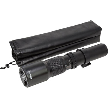 Ultimaxx 500mm f/8 Multi-Coated Preset Telephoto Lens - Open Box