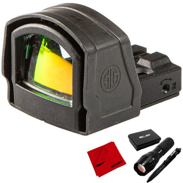 Sig Sauer ROMEOZERO ELITE 1x24 mm Compact Pistol Red Dot Sight + Tactical Pack