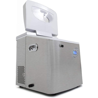 Whynter Portable Ice Maker, 49lb Capacity with Water Connection