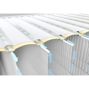 Intex Comfort Plush Elevated DuraBeam Airbed w/ Internal Electric Pump (18 Inch Queen)