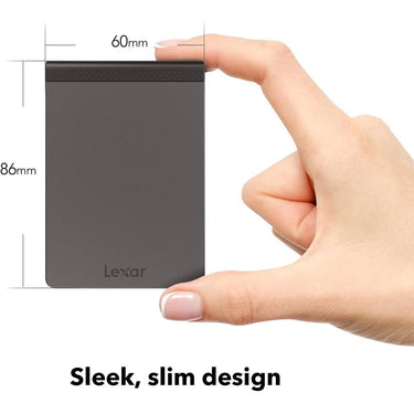 Lexar SL200 1TB Portable SSD, Up to 550MB/s Read Speed (LSL200X001T-RNNU)