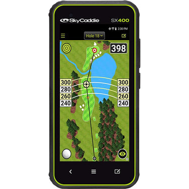 SkyCaddie Handheld Golf GPS w/ 4" Touch Display Black + Multi-Tool & Club Covers