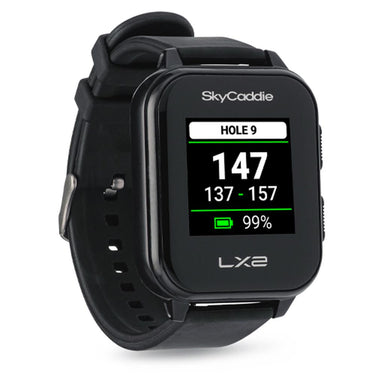 SkyCaddie GPS Golf Watch Black with 2 Year Extended Warranty