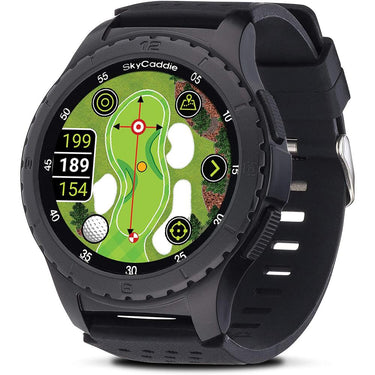 SkyCaddie GPS Golf Watch with Touchscreen Display Black + 2 Year Warranty
