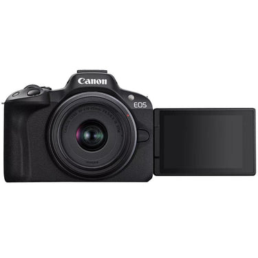 Canon EOS R50 Mirrorless Camera with RF-S 18-45mm F4.5-6.3 IS STM Lens -Black 5811C012