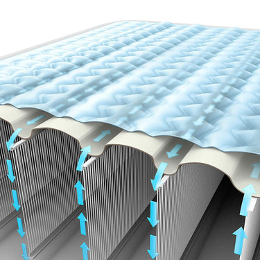 Intex Dura-Beam Deluxe Air Mattress 18" Twin w/ Built-In Electric Pump