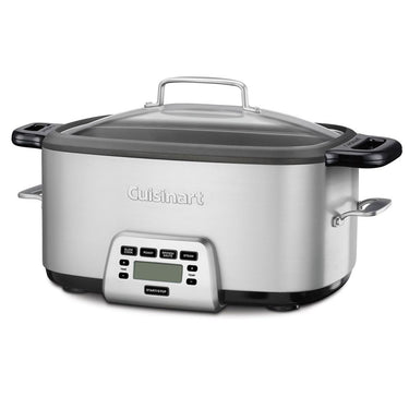 Cuisinart MSC-800 Cook Central 4-in-1 Multi-Cooker, 7 Quart w/ Pair of Oven Mitt