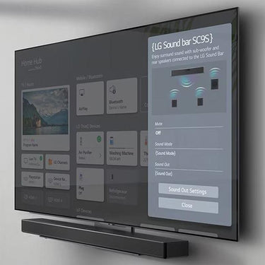 LG SC9S Soundbar w/ Dolby Atmos - Best Match for OLED evo C Series TV
