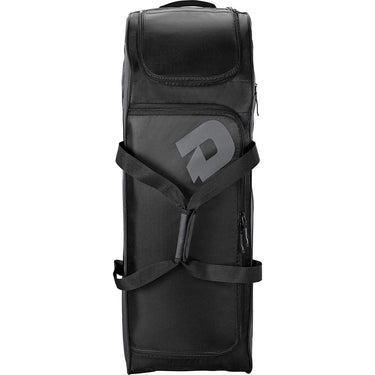 DeMarini Momentum 2.0 Series Wheeled Baseball Bag, Black - WTD9506BL