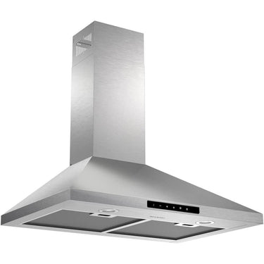 Sharp 30" Wall Mount Chimney Range Hood, Stainless Steel (SHC3062FS)