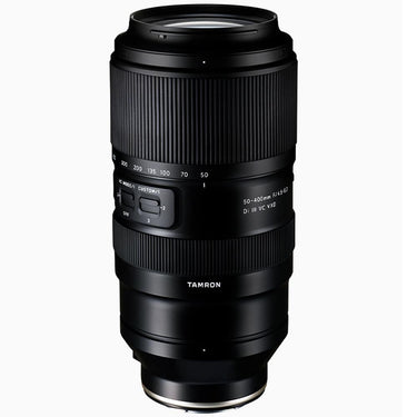 Tamron 50-400mm F4.5-6.3 Di III VC VXD Lens for Sony E-Mount Full Frame Cameras Bundle