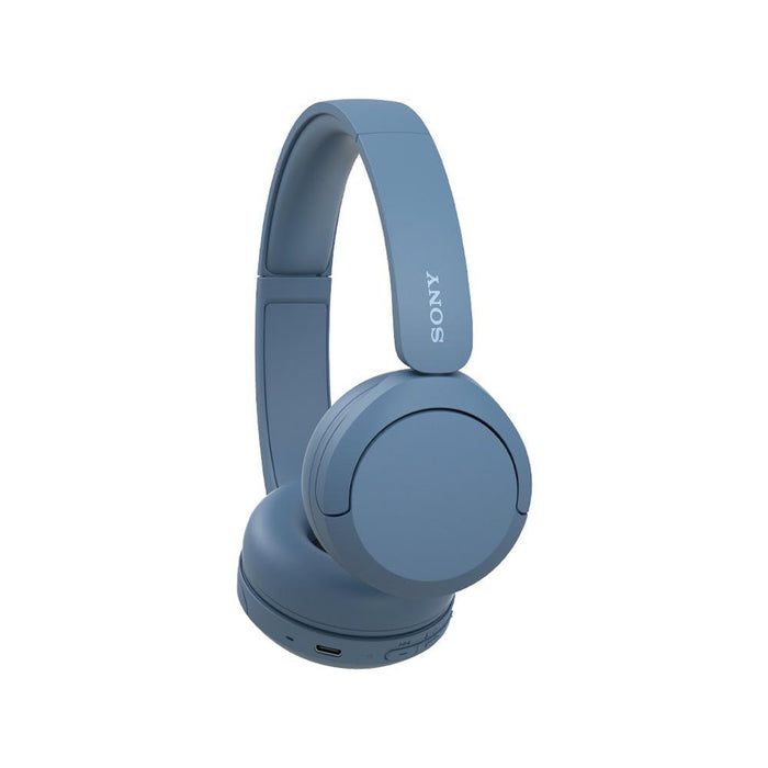 Sony WH-CH520 Wireless Headphones with Microphone, Blue — Beach Camera