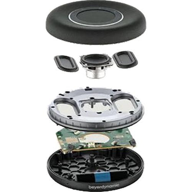 BeyerDynamic SPACE Wireless Bluetooth Personal Speakerphone, Charcoal - Open Box