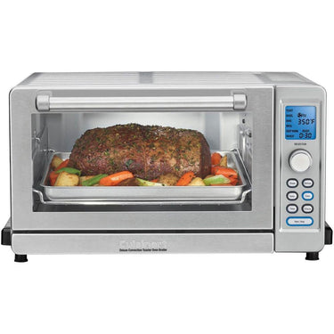 Cuisinart Deluxe Convection Toaster Oven Broiler, Stainless Steel - TOB-135N - Open Box
