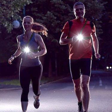 Deco Essentials Wearable Commuter Front and Rear Safety Light Open Box