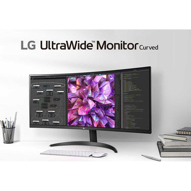 LG 34WQ60C-B  34" 21:9 Curved UltraWide QHD (3440 x 1440) IPS Monitor - Open Box