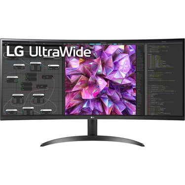 LG 34WQ60C-B  34" 21:9 Curved UltraWide QHD (3440 x 1440) IPS Monitor - Open Box