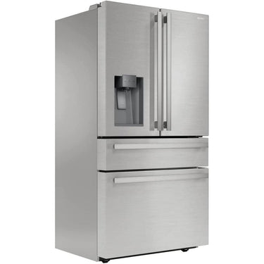 Sharp French 4-Door Counter-Depth Refrigerator w/ Water Dispenser + 3 Year Warranty