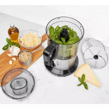 Cuisinart DLC-6FR 8-Cup Food Processor, Stainless Steel, Refurbished