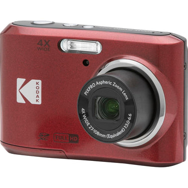 Kodak PIXPRO FZ45 16MP Digital Camera, Red - FZ45RD - Open Box