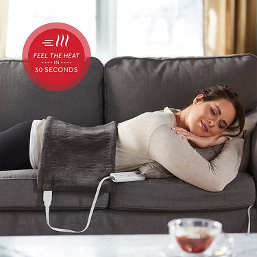 Sunbeam Xpress Heating Pad for Back, Neck, & Shoulder 6 Settings, King Open Box