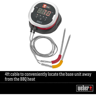 Weber iGrill 2 App-Connected Bluetooth Thermometer - Open Box