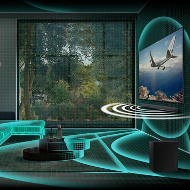 Samsung Q-series 3.1.2 ch. Wireless Dolby ATMOS Soundbar w/ Q-Symphony, HW-Q700C (2023)