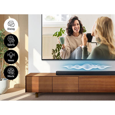 Samsung Q-series 3.1.2 ch. Wireless Dolby ATMOS Soundbar w/ Q-Symphony, HW-Q700C (2023)