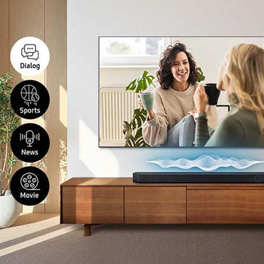 Samsung 11.1.4 ch. Wireless Dolby ATMOS Soundbar and Rear Speakers, HW-Q990C (2023)