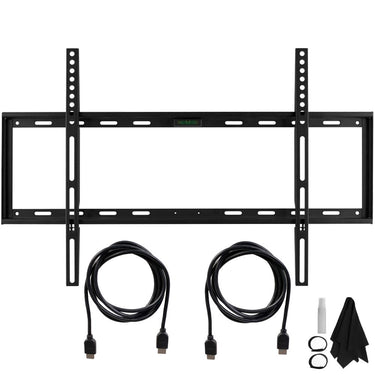 Deco Mount Slim Flat Wall Mount Ultimate Bundle Kit for 32-60 inch TVs