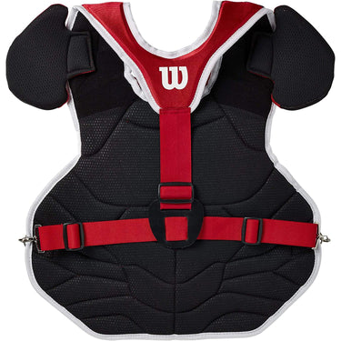 Wilson C1K NOCSAE Chest Protector, Adult - Scarlet (WTA4605NAADT)