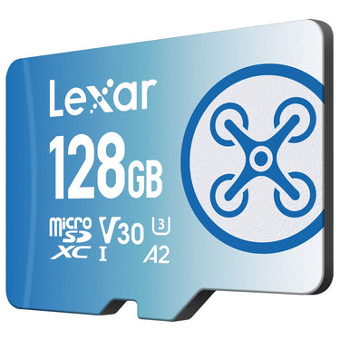 Lexar 128 GB FLY microSDXC UHS-I Memory Card (LMSFLYX128G-BNNNG)