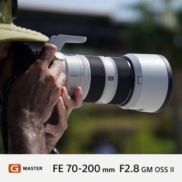 Sony FE 70-200mm F2.8 GM OSS II G Master Zoom E-Mount Lens + 7 Year Protection Plan