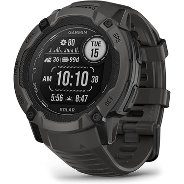 Garmin Instinct 2X Solar Rugged GPS Smartwatch, Graphite