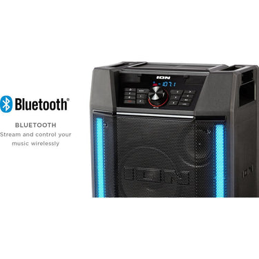 Ion Audio Adventurer Weather-Resistant Rechargeable Speaker System with Bluetooth