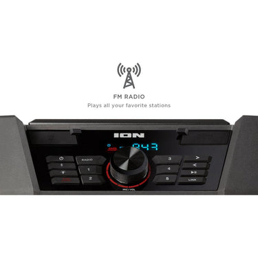 Ion Audio Adventurer Weather-Resistant Rechargeable Speaker System with Bluetooth