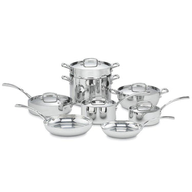 Cuisinart French Classic Tri-Ply Stainless 13-Piece Cookware Set