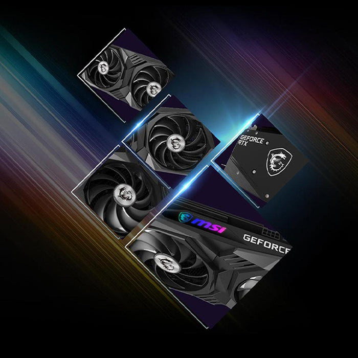MSI GeForce RTX 3050 Gaming X 8G Gaming Graphics Card - G3050GX8