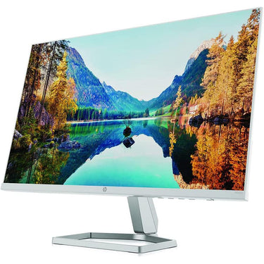 Hewlett Packard M24fw 24" FHD PC Monitor with AMD FreeSync, White (2D9K1AA#ABA)