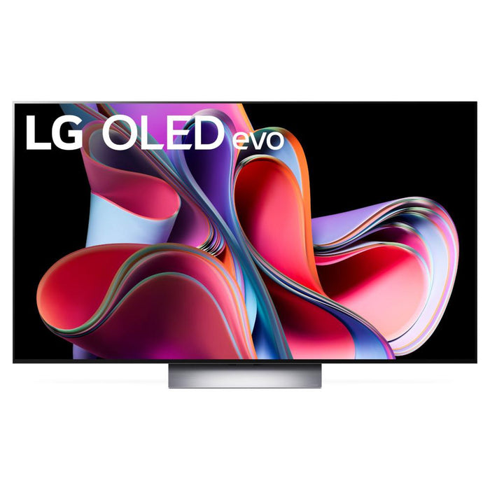 LG OLED evo G3 77" 4K Smart TV w/ LG GX 3.1 ch High Res Audio Soundbar (2023 Model)