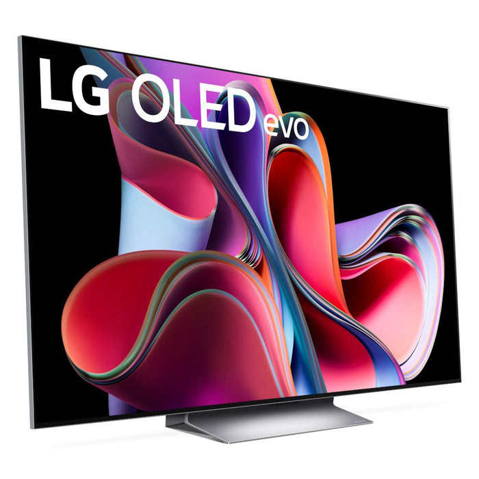 LG OLED evo G3 77" 4K Smart TV w/ LG GX 3.1 ch High Res Audio Soundbar (2023 Model)