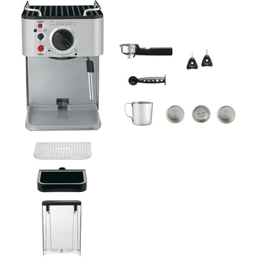 Cuisinart 1.66 Quart Manual Espresso Maker with 2 Year Warranty