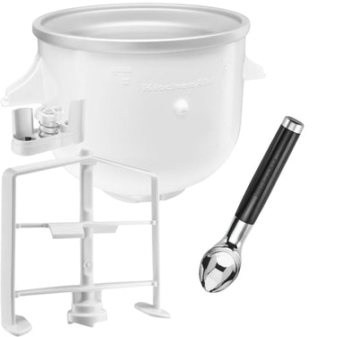 KitchenAid Ice Cream Maker Attachment for KitchenAid Stand Mixers (KICA0WH)