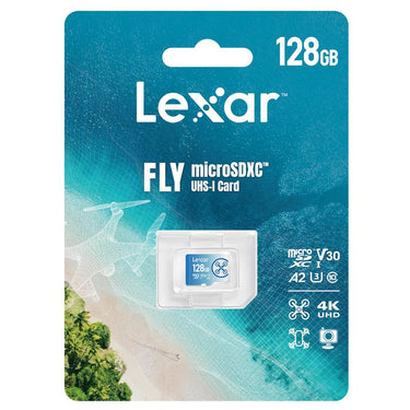 Lexar 128 GB FLY microSDXC UHS-I Memory Card (LMSFLYX128G-BNNNG)