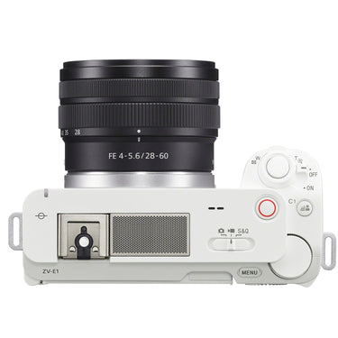 Sony ZV-E1 Full Frame Mirrorless Vlog Camera White + 28-60mm Lens +Accessories Bundle