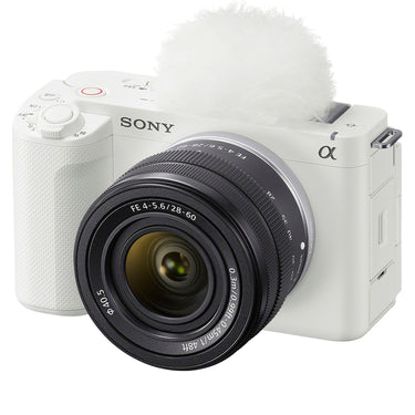 Sony ZV-E1 Full Frame Mirrorless Vlog Camera White + 28-60mm Lens +Accessories Bundle