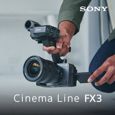 Sony Alpha FX3 Cinema Line 4K Full Frame Camera Body with XLR Handle Unit - ILME-FX3