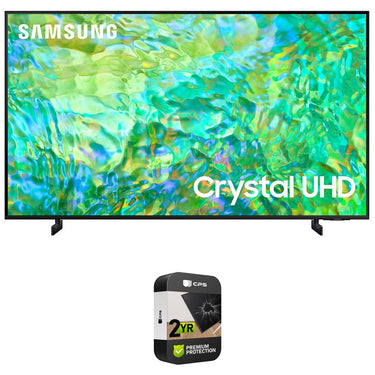 Samsung 55" Crystal UHD 4K Smart TV w/ 2 Year Extended Warranty (2023 Model)