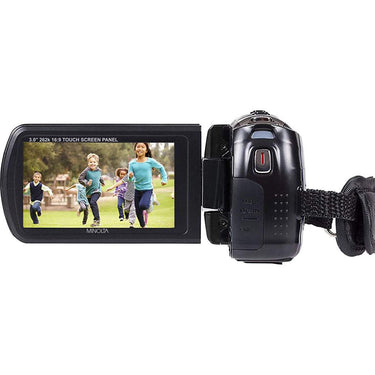 Minolta MN90NV 24MP HD IR Night Vision Digital Camcorder with 8GB Card Open Box